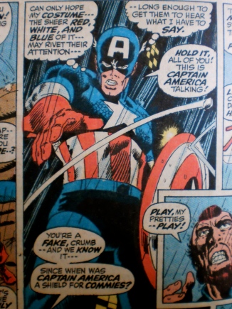 Captain America original comic